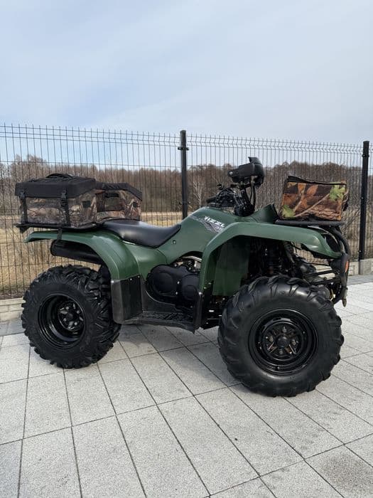 Yamaha Grizzly 350*TOP STAN*kufry - hak - wyciagarka bruin kymco