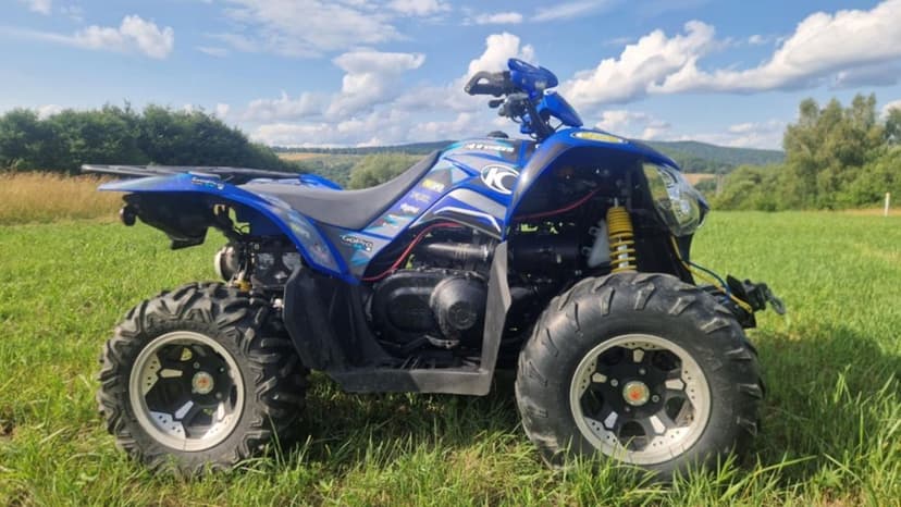 quada kymco maxxer 450i 2014r