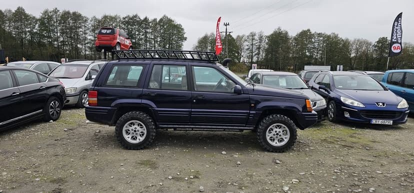 SKUP AUT Bydgoszcz  JEEP Grand Cherokee 4.0 GAZ 4x4 Snorkel / Bagażnik