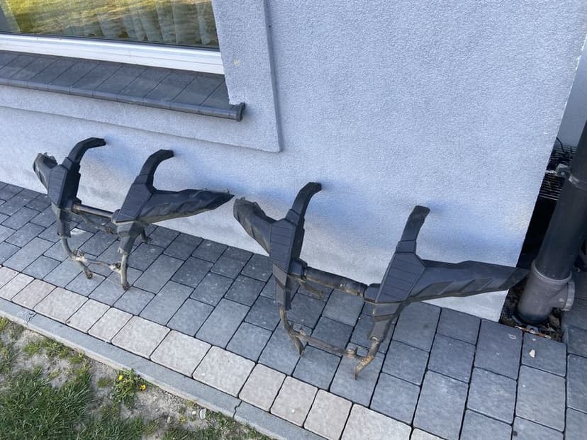 Kangur przód bumper przód zderzak Yamaha grizzly 550/700 osłona lewa