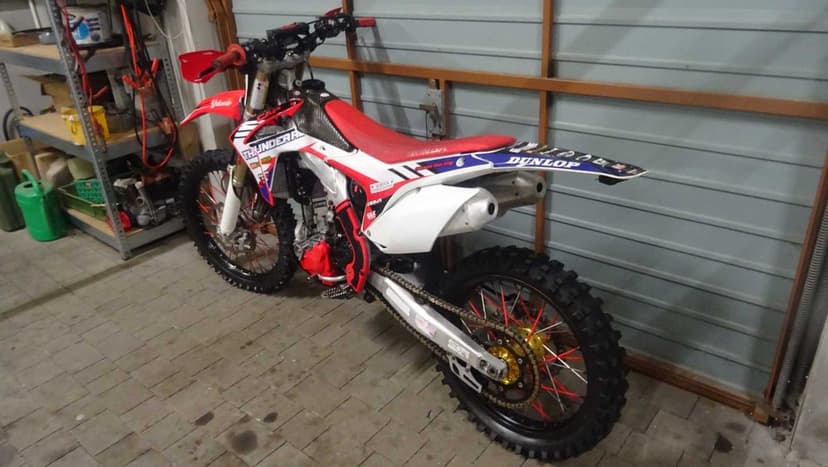 Honda CRF 250 cross 2015r. zamiana