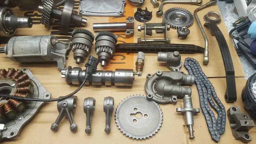 polaris 500 sportsman kartery glowica wal stator magneto slizg pompa