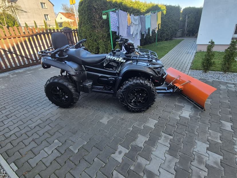 Quad TGB Blade 550 - 4x4 - blokada - Pług ! Zarejestrowany! Long !