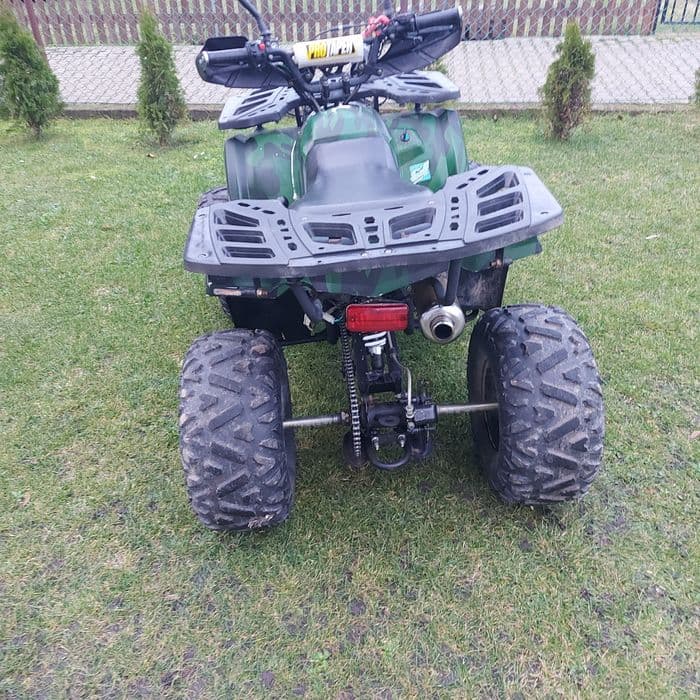 Quad atv 125 Xtr Fireshot 1+1 automat z wstecznym barton t rex apollo
