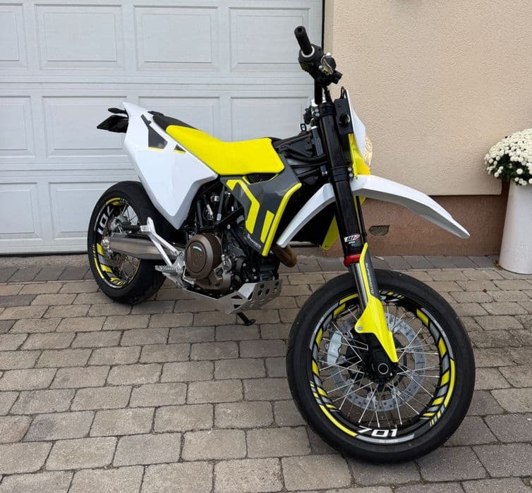 Husqvarna 701 SM 2021 * Tylko 1822 km! *Leo Vince *Igiełka *Bezupadek