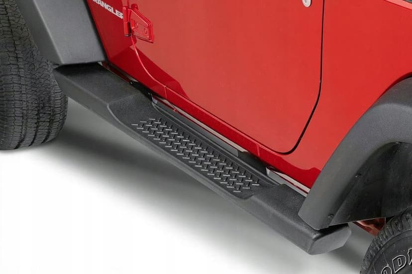 progi boczne + mocowania 82210565ad jeep wrangler jk 2007-2018 2d