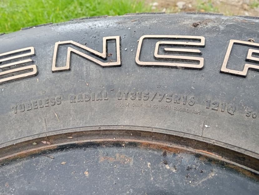 Koło zapasowe nissan patrol 315/75r16