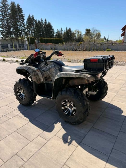 Yamaha Grizzly 700 camo zarejestrowany