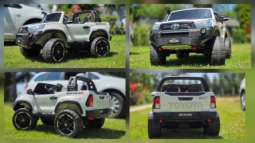 Autko elektryczne dla dziecka Toyota Hilux 4x4 PO TUNINGU