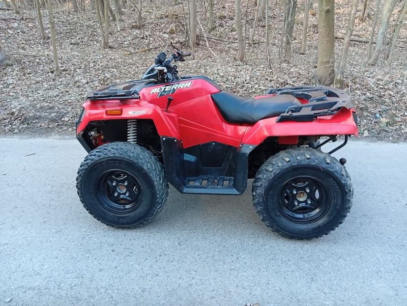 Arctic cat Alterra 450 4x4 HAK quad przeprawowy grizzly odes cf Moto