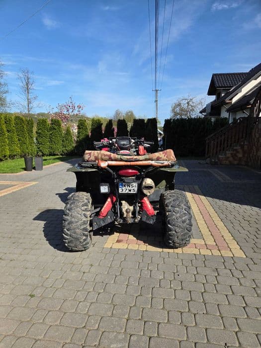 Suzuki kingquad 750 zarejestrowany oc wyciągarka
