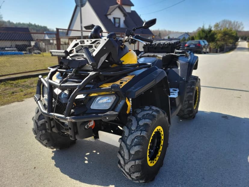 Can-Am Outlander XMR 800  wspomaganie 2011 r ZAREJ