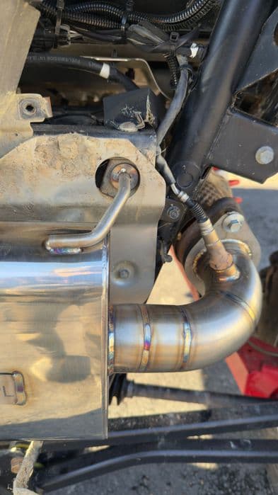 Sportowy wydech tlumik polaris RzR rs1