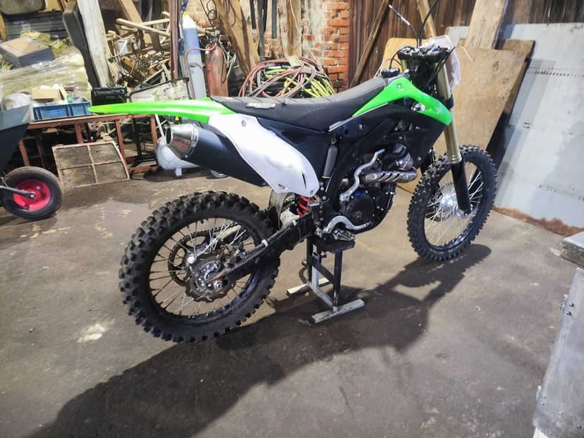 Wszystkie Części Kawasaki KXF 450 Sprawny 2012 Silnik Zawieszenie Koła