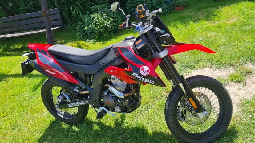 Supermoto Malaguti XSM 125cc Kat. B 14.96KM 11kW suzuki aprilia ktm