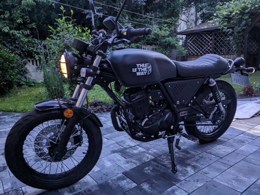 Romet SCMB 125cm 2020 r, 2810 km, CUSTOM, GRATISY,