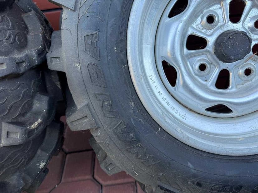 Koła 4szt do quada opony Wanda AT25 felgi aluminium Honda Rincon 680