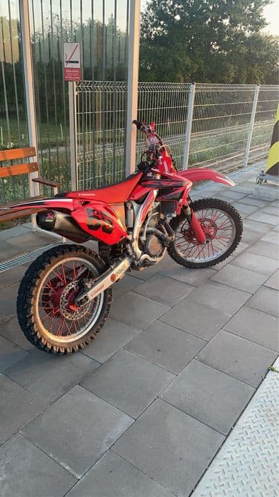 Honda Crf450R uszkodzona