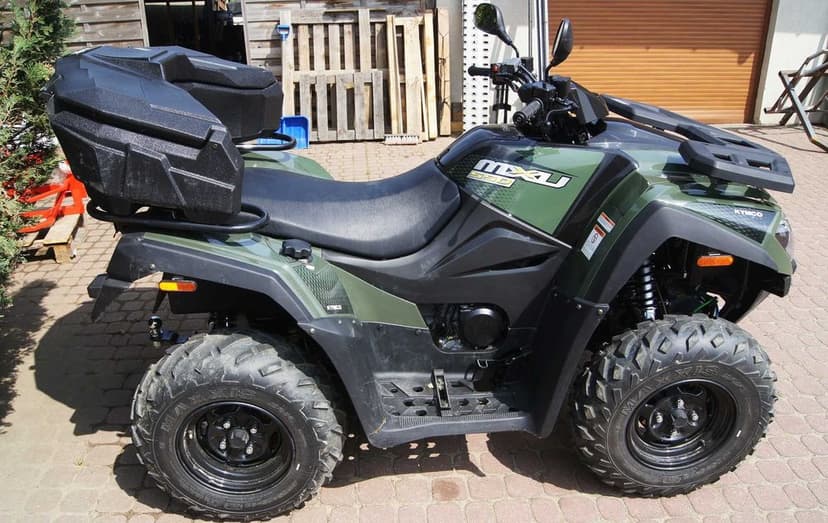 KYMCO MXU 550 duży quad kufer grzane manetki T3b 2 osoby na gwarancji