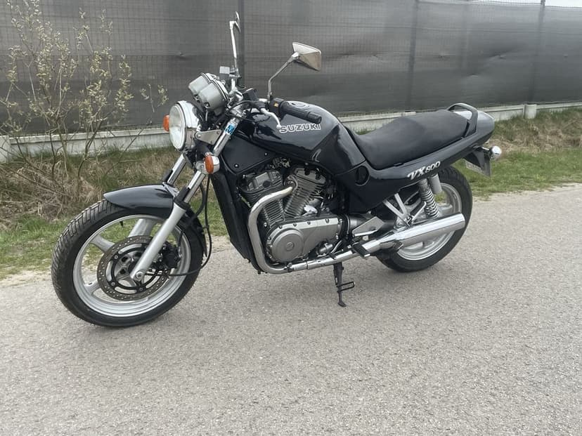 Suzuki VX800 po serwisie gaźników wał kardana