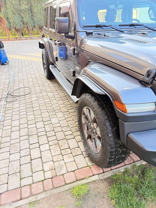 Poszerzenia oryginalnych nadkoli Jeep Wrangler