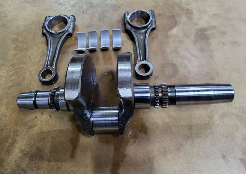 Wal korbowy  korbowody panewki zestaw can am 1000 renegade outlander