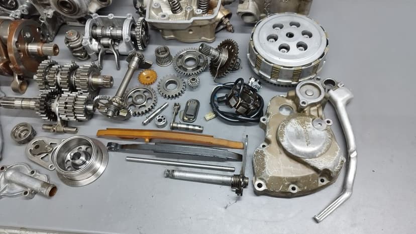 Honda crf 450r 02-08 kartery skrzynia Magneto wał balanser głowica