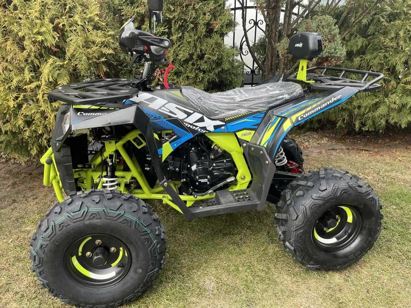 Quad ATV Asix Commander 125 cm3 XXL Wzmocniona Rama Quad spalinowy