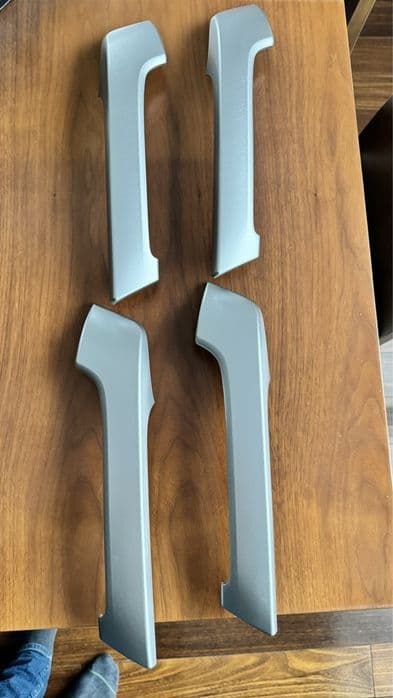 Dekory / Maskownice uchwytow drzwi Toyota Land cruiser 150