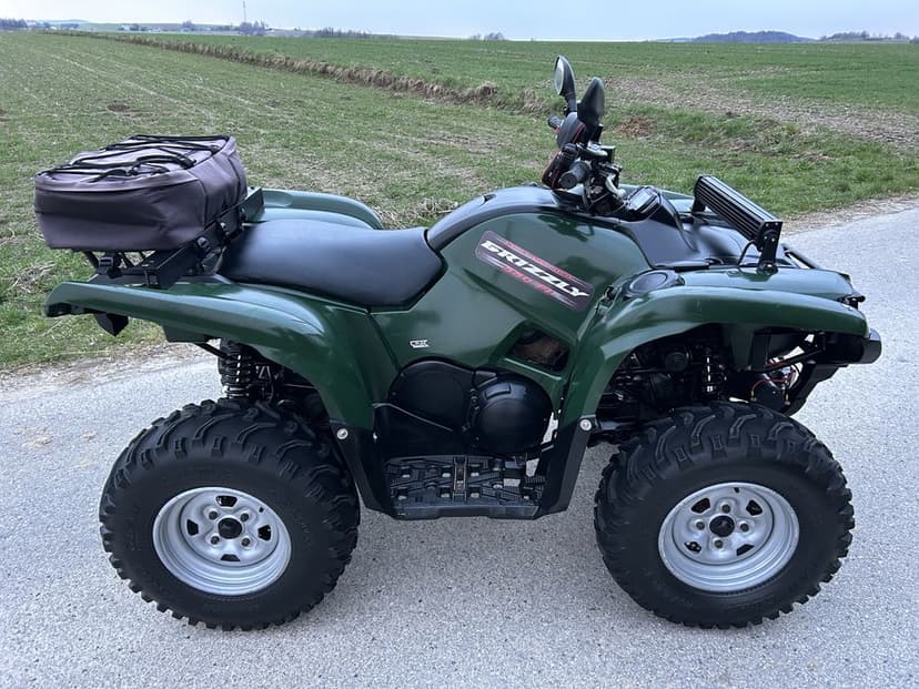 Quad Yamaha Grizzly 550/700 4x4 EPS Nowa Wyciągarka Blokady Kufer