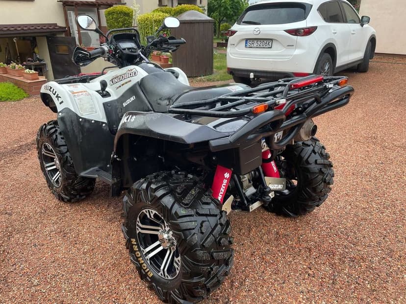 ZAREJESTROWANY Suzuki Kingquad 700 Bogato wyposażony ! King Quad lte