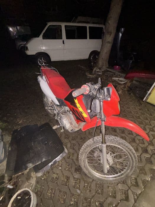 Motocykl Honda XR125L enduro cross homologacja 2007 zarejestrowany