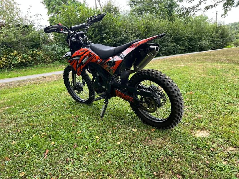 Cross Diabolini 250 mocny duży koła 18/21 asix ktm alfarad