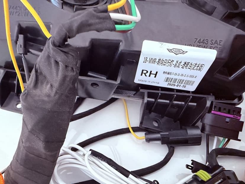 Halogeny Jeep Wrangler 4 zamiennik