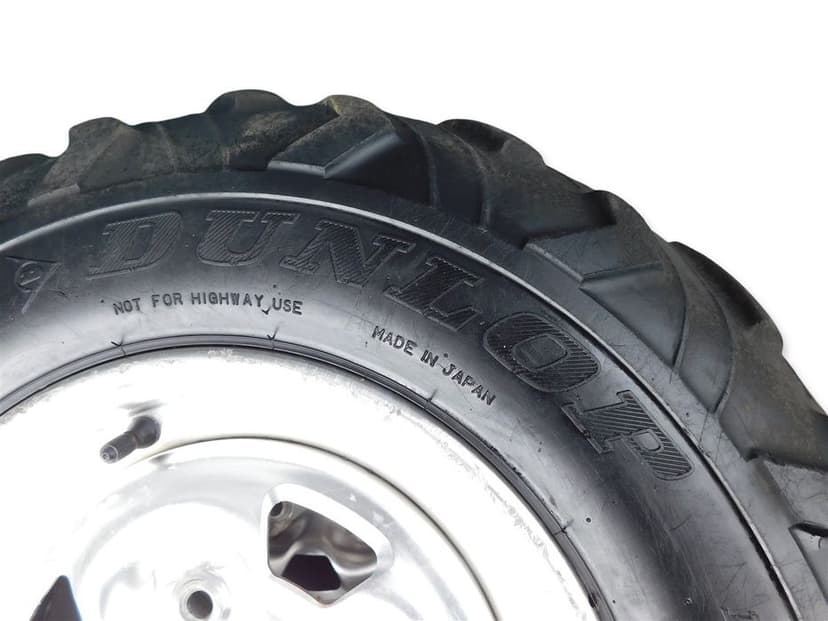 KOŁA KOMPLET DWIE SZTUKI DUNLOP 25X10-12 YAMAHA GRIZZLY 550 700