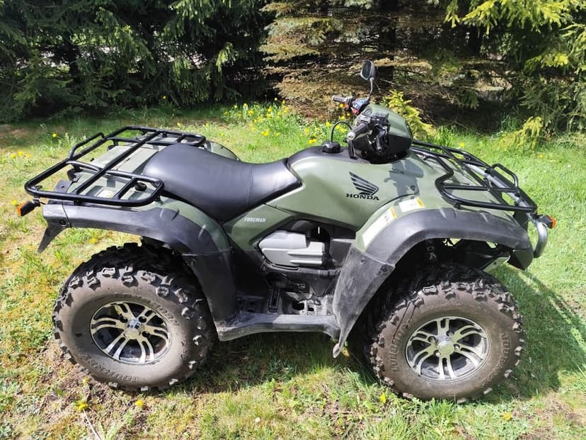 Honda TRX 500 homologacja