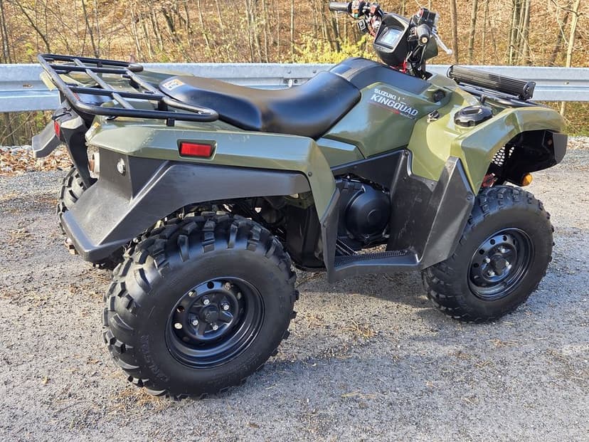 Suzuki Kingquad 4x4 2022rok EPS pług do śniegu