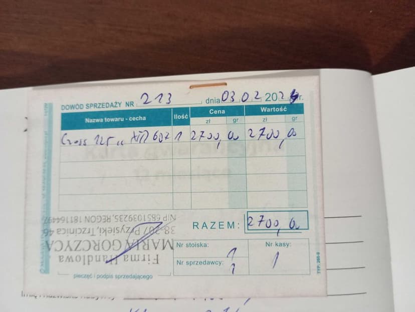 Cross 125 xtr 607 + ubranie dla dziecka