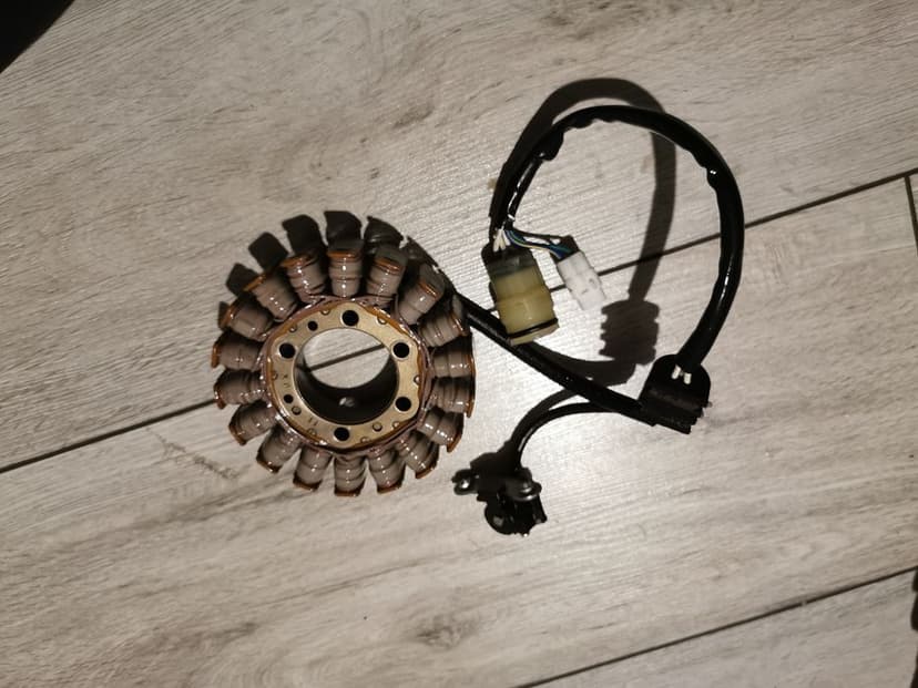 Yamaha raptor 700 uzwojenie alternatora stator cewki oryginal