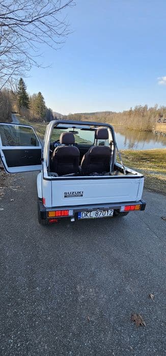 Suzuki samurai cabrio wspomaganie zdrowiutki