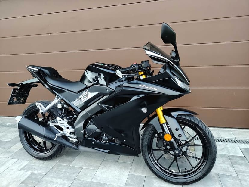 Motocykl Yamaha YZ125-A z 2021 roku z Austrii/ABS/raty/transport