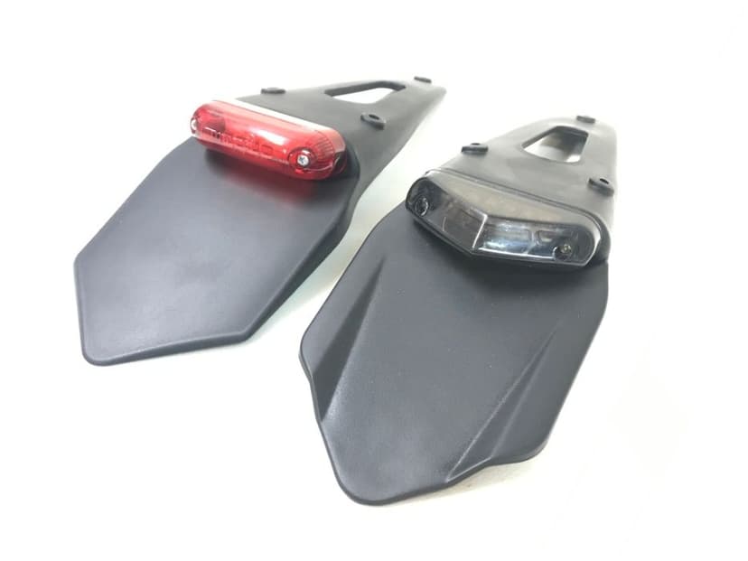 Lampa Tylna Tył Enduro Cross Senda DT WR Husqvarna KTM + Błotnik LED