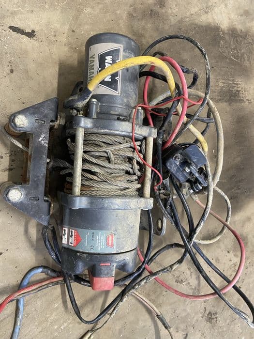 Wyciągarka warn yamaha grizzly 700 kodiak 700 quad polaris can am