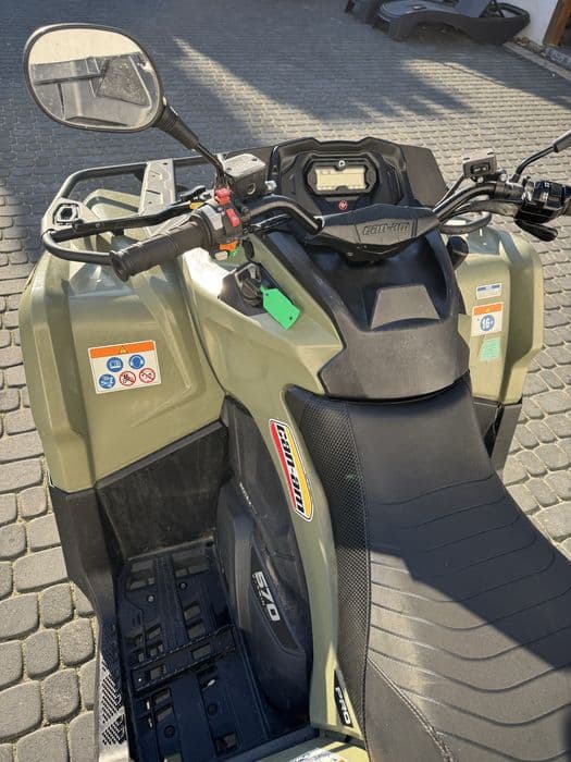 Can am Outlander 570  650 homologacja 800  1000   Pług Śnieżny