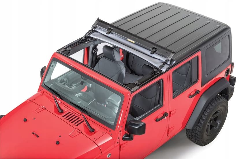 sunrider otwierany dach na hardtop jeep wrangler jk 2007-2018
