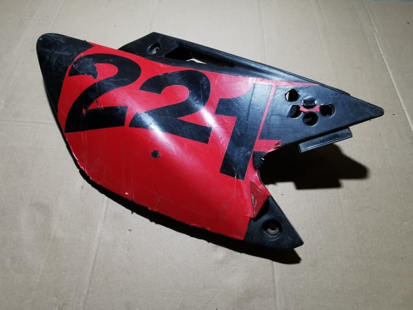 Kawasaki kx 250 F osłona owiewka tył prawa boczna panel