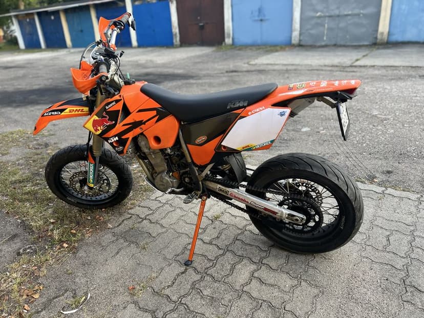 Ktm exc 400 RFS supermoto A2