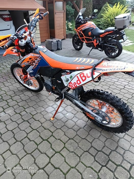 KTM Exc 450 wsiadać i jeździć !!!