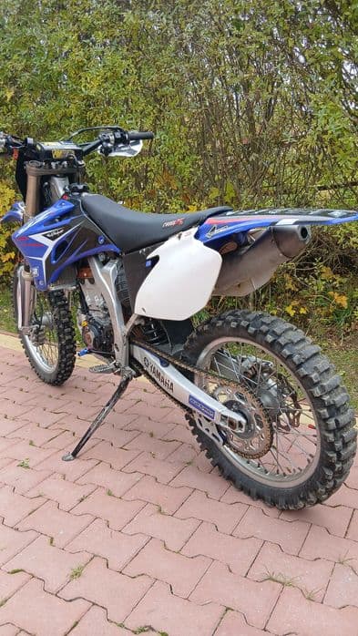 YAMAHA YZ-250F 2008 zamiana terenówek 4x4