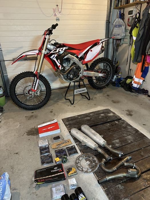 Honda crf 250 r 4t cross enduro